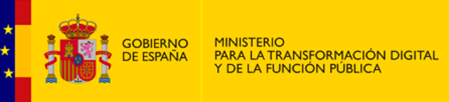 Gobierno de España Ministerio para la transformación digital y de la función pública